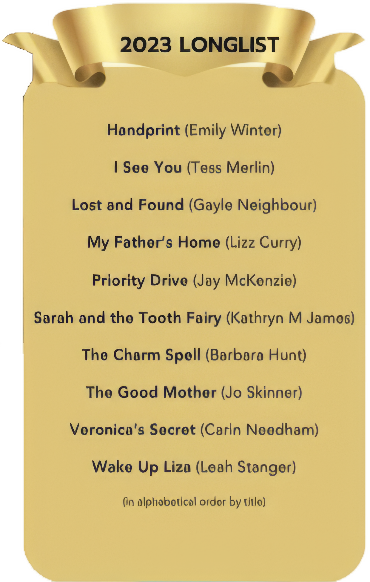 Gold Coast Writers Short Story Competition 2023: Longlist